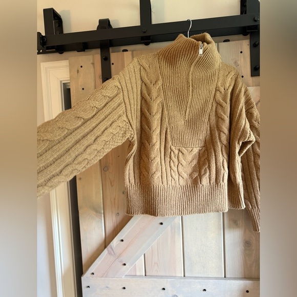 NWT Banana Republic Cavo Half Zip Wool Sweater - Picture 5 of 9